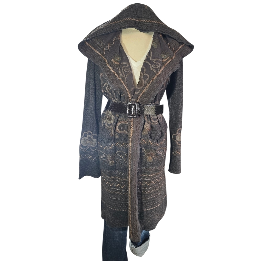 Johnny Was Biya Open Front Coat Womens Size M - Picture 2 of 16